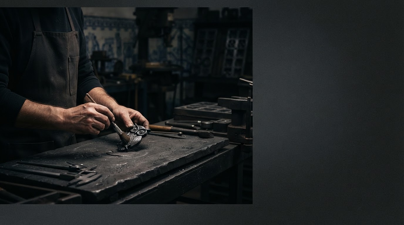 Coruja Fundivo — interface de análise preditiva em dashboard escuro